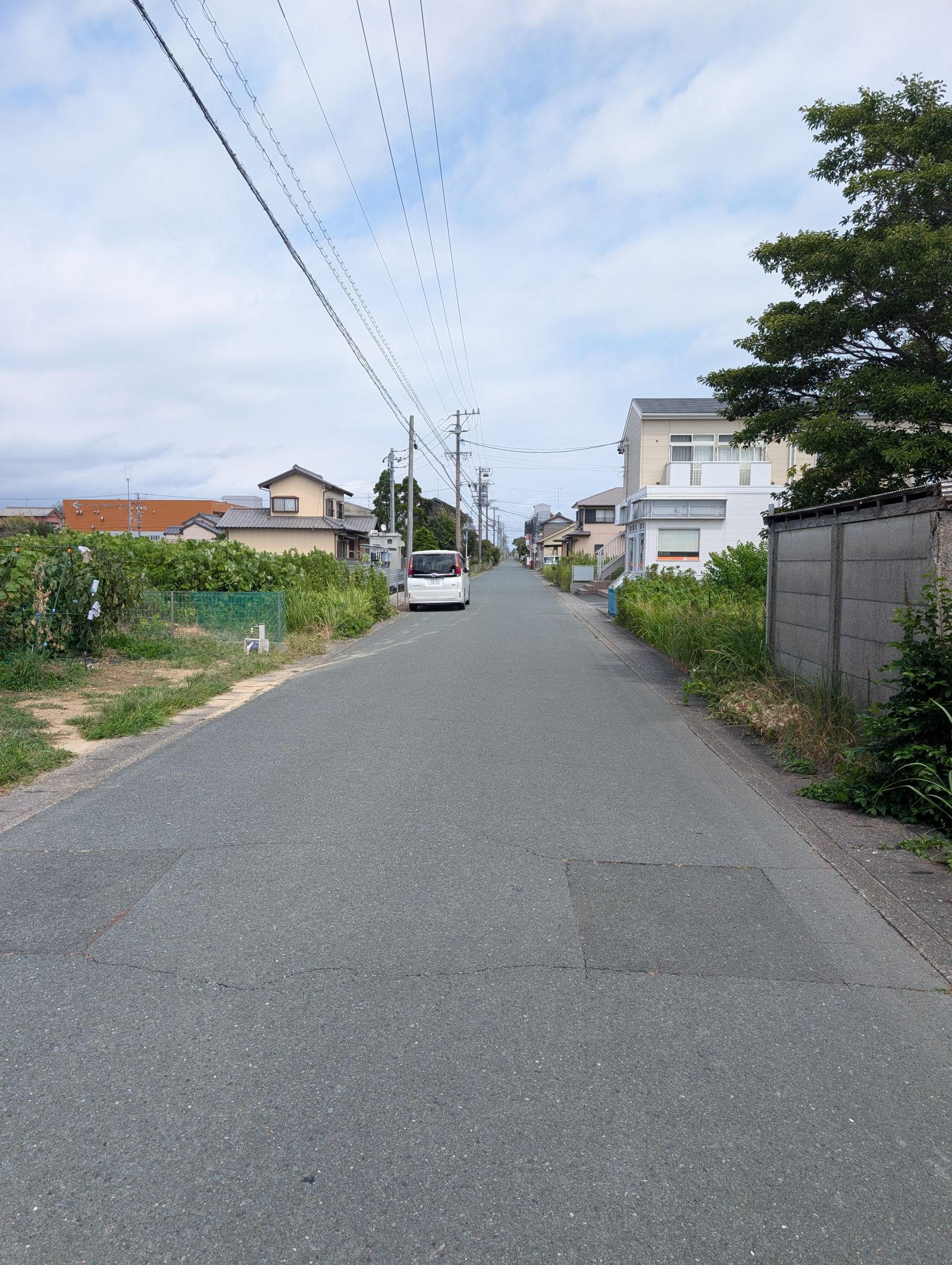 前面道路